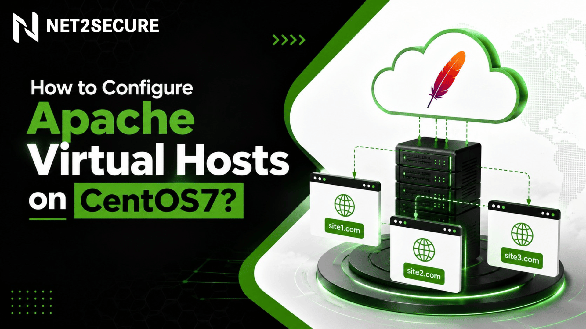How to Configure Apache Virtual Hosts on CentOS7?