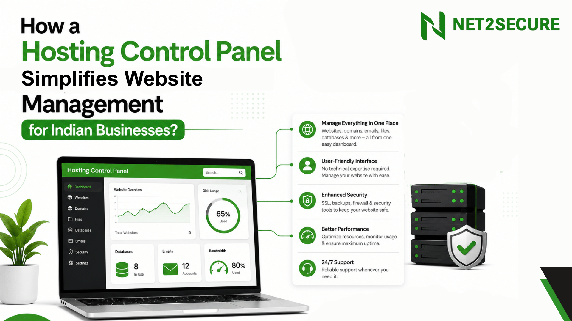 How a Hosting Control Panel Simplifies Website Management for Indian Businesses?