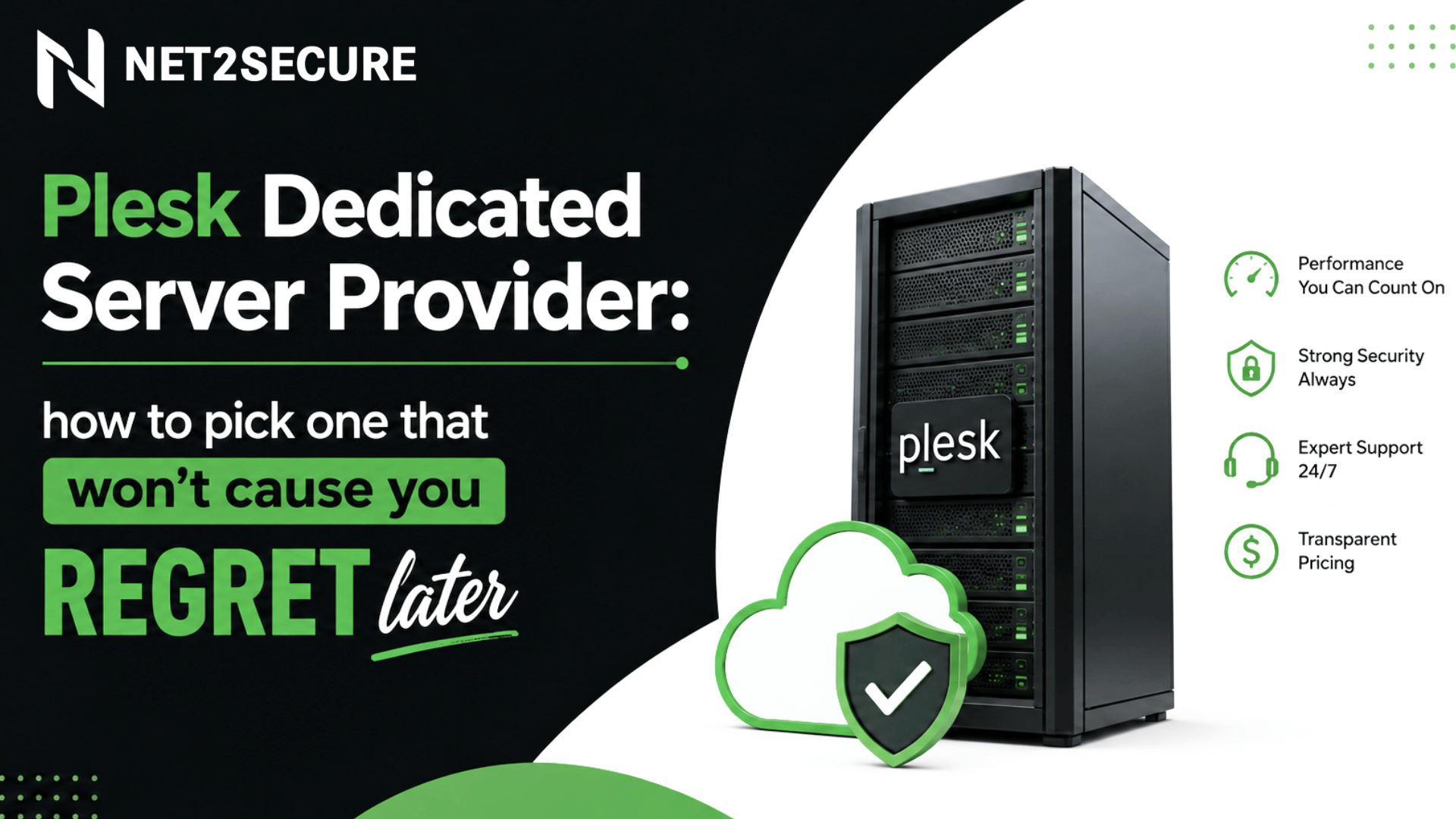Plesk Dedicated Server Provider: How to Pick One that Won't Cause you Regret Later