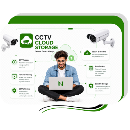 Buy CCTV Cloud Storage India