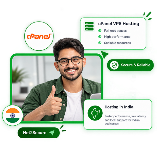cPanel VPS Hosting in India