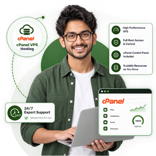 Cpanel VPS Hosting in India