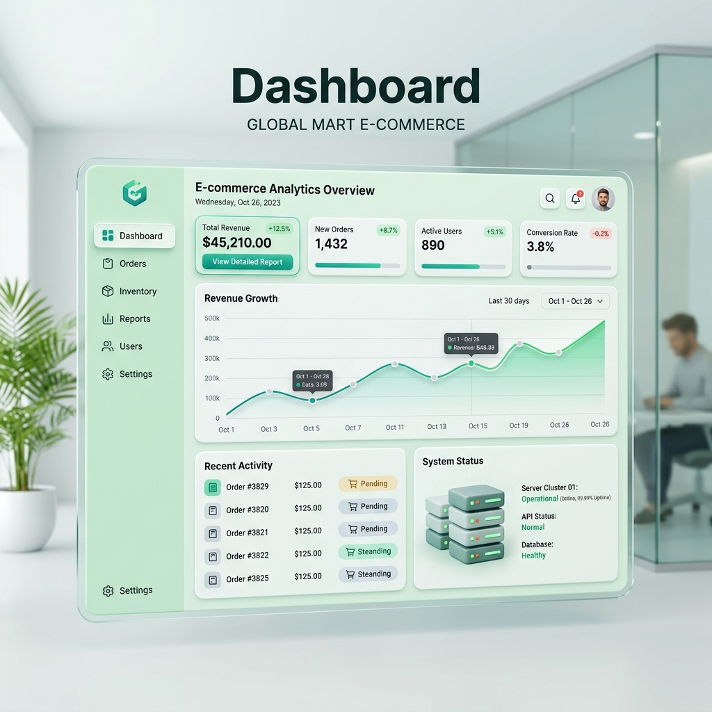 Magento Growth Dashboard
