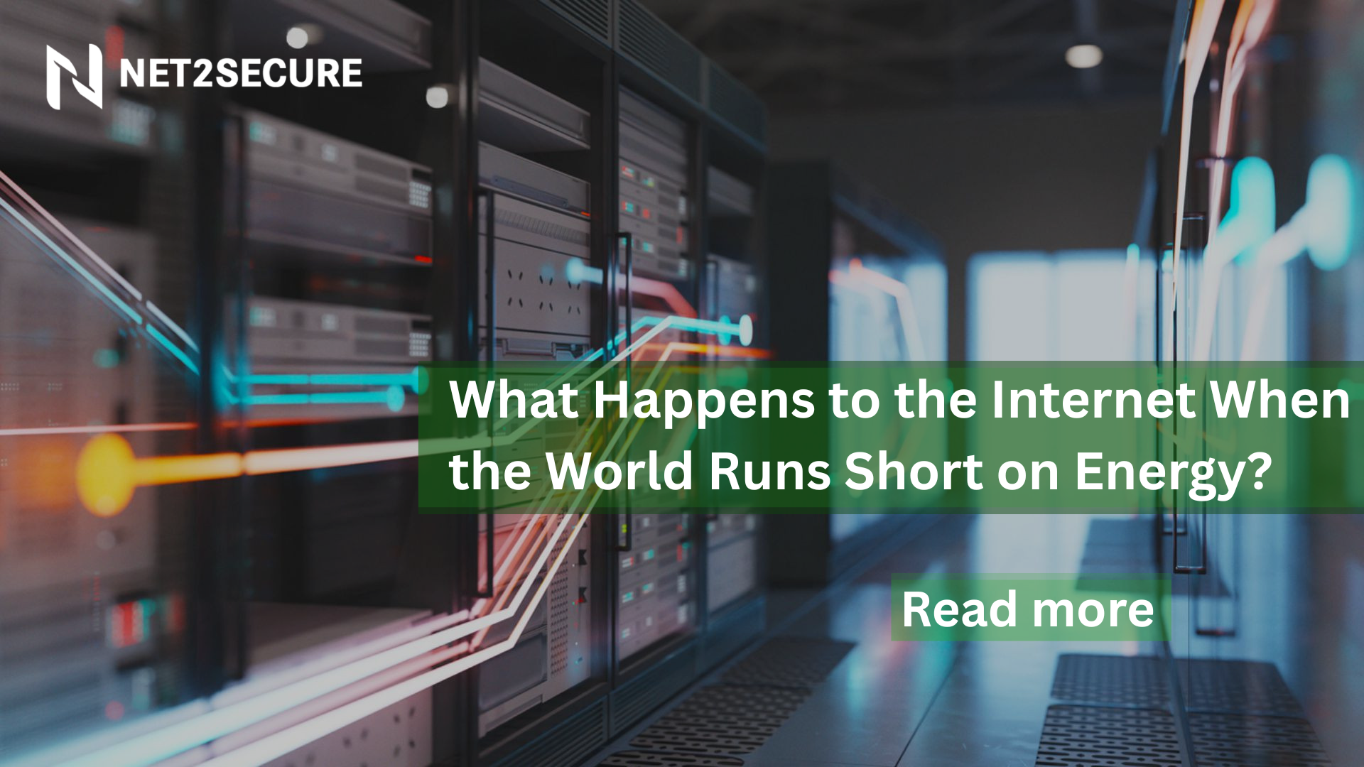 What Happens to the Internet When the World Runs Short on Energy?
