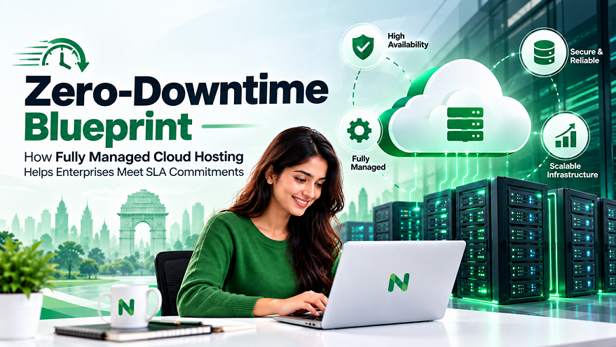 The Zero-Downtime Blueprint: How Fully Managed Cloud Hosting Safeguards Enterprise SLA Performance