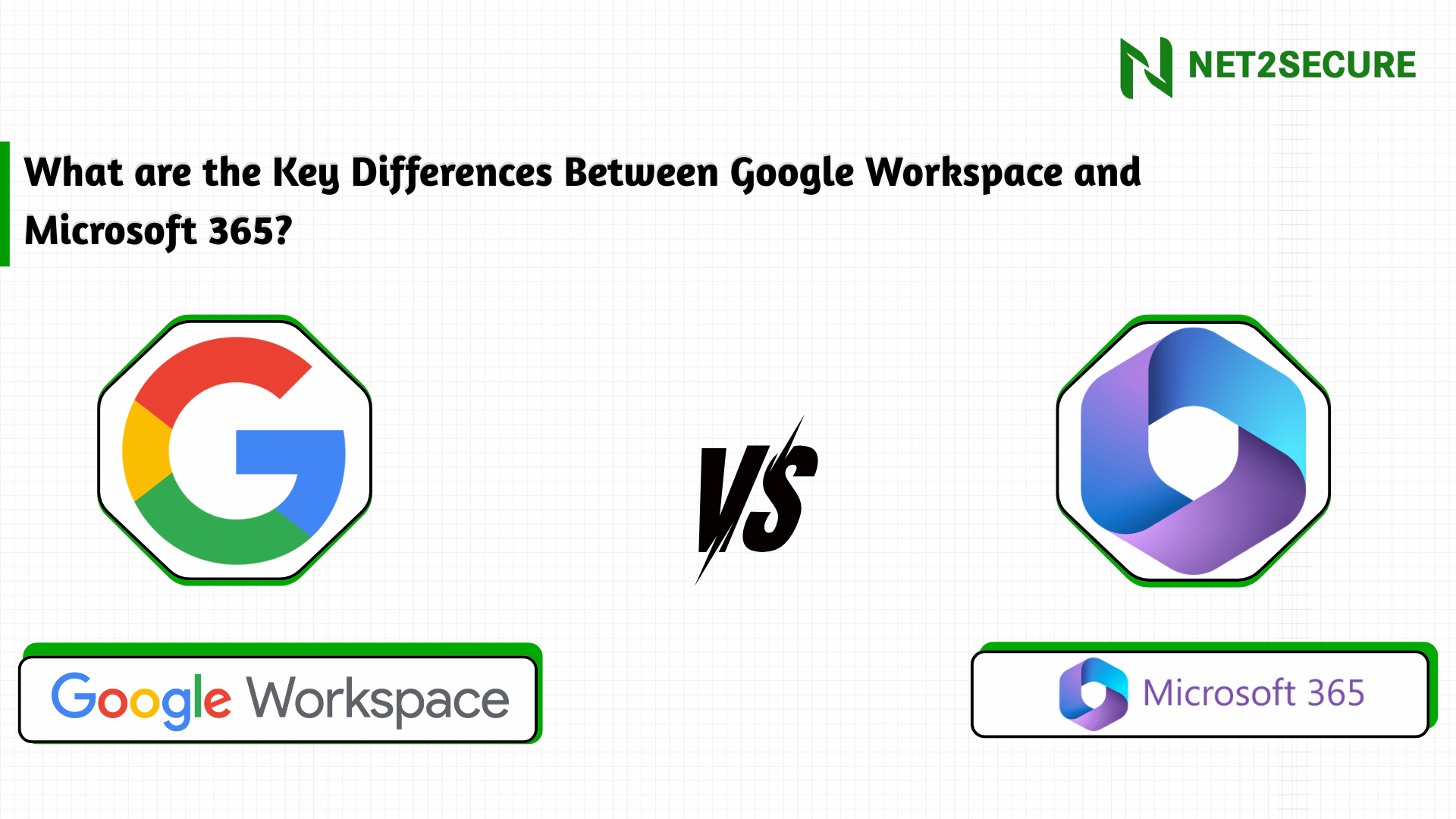 What are the Key Differences Between Google Workspace and Microsoft 365?