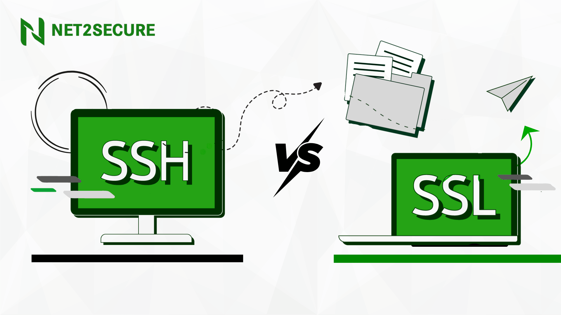 What is the difference between SSH and SSL?